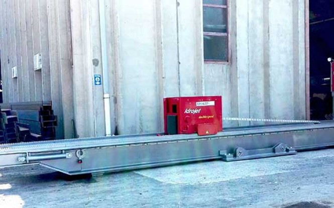 باندل اکسترکتور (کشنده باندل) هوایی معلق فوق سنگین با توان 33.000 وات مدل SUPER MEGA IDROKID-2 - 75-TON ساخت ایدروجت ایتالیا