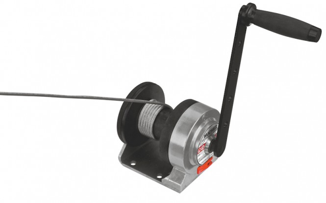 وینچ دستی کشنده افقی با ظرفیت 400 کیلوگرم مدل TIREX-300 standard model ساخت هوچز فرانسه